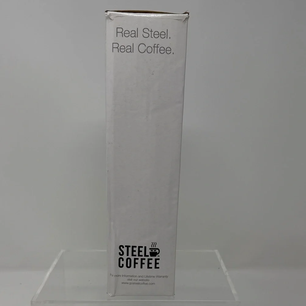Steel Coffee Grinder Set with Scoop